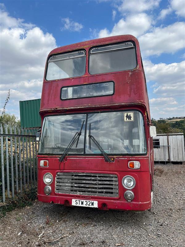 1980 BRISTOL VR RED DOUBLE DECKER BUS