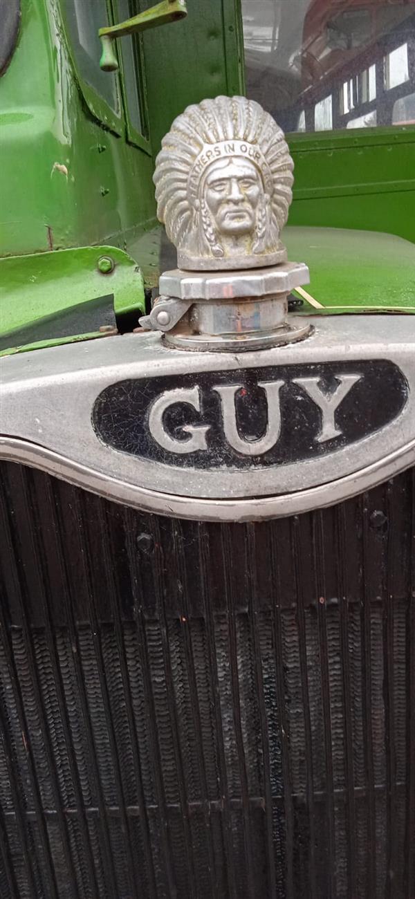1949 Guy Arab back loader, half cab double decker 