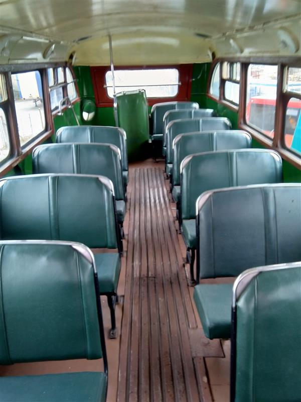 1949 Guy Arab back loader, half cab double decker 