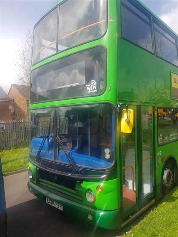 2004 Dennis Trident dual door double decker service bus 2004 Dennis Trident dual door double decker service bus