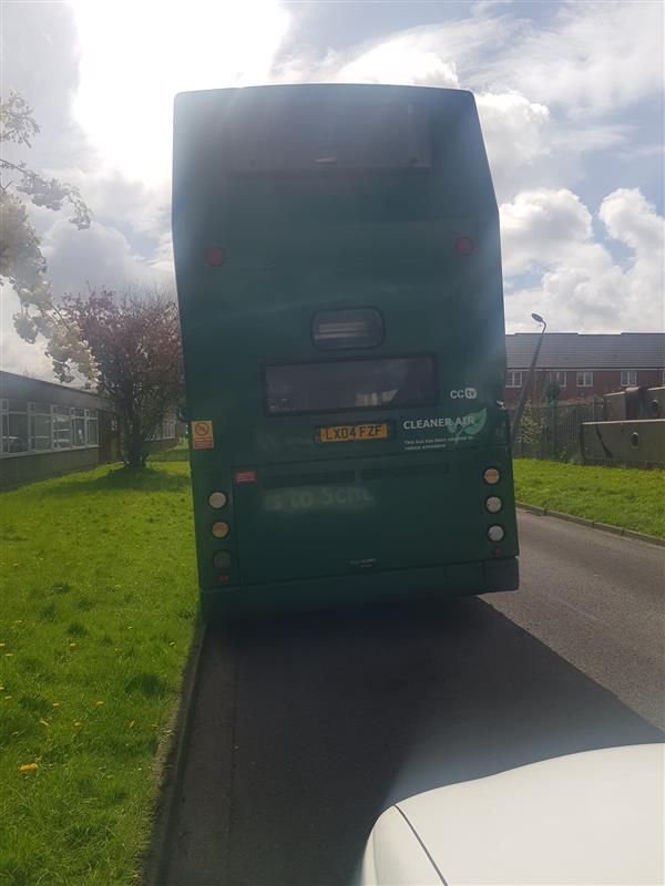 2004 Dennis Trident dual door double decker service bus 2004 Dennis Trident dual door double decker service bus