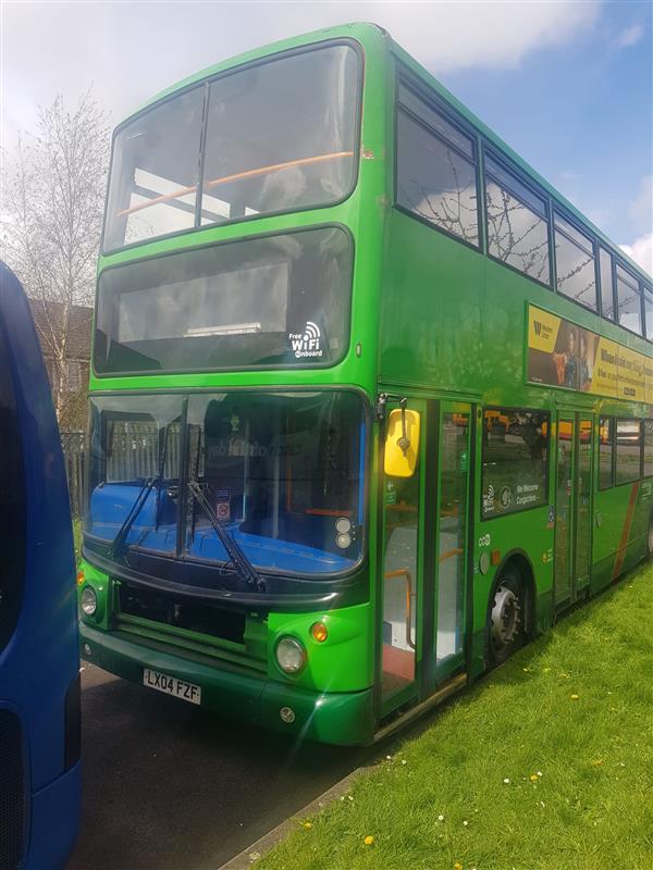 2004 Dennis Trident dual door double decker service bus 2004 Dennis Trident dual door double decker service bus