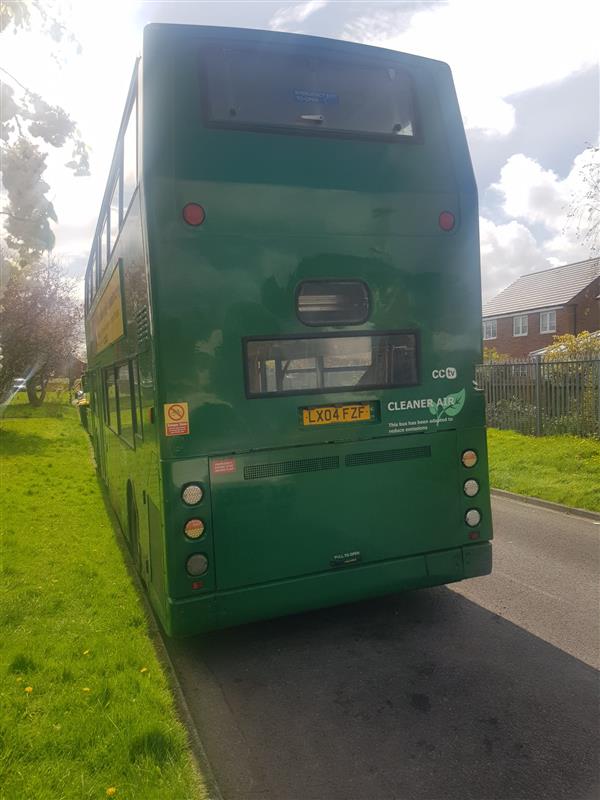 2004 Dennis Trident dual door double decker service bus 2004 Dennis Trident dual door double decker service bus