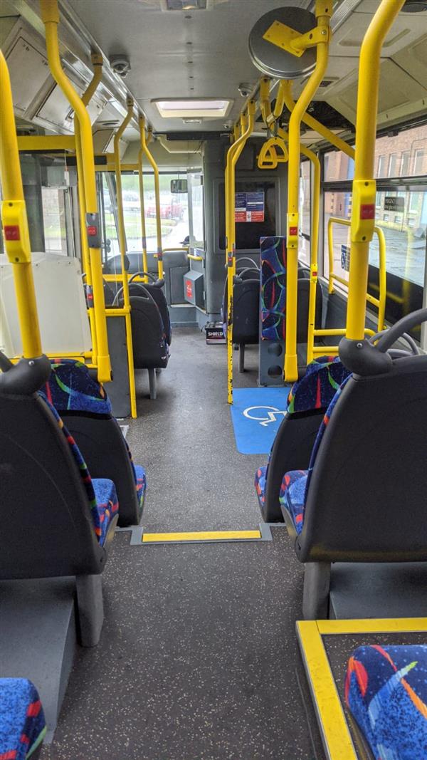 2012 Optare solo dual door psvar service bus