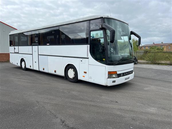 2004 Setra 315 GT 49 Seat coach, MOT November, 6 cylinder, 6 speed manual, excellent runner.