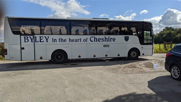 2004  Volvo B12, 70 seater, 3 point seat belts, in excellent condition, I shift transmission, MOT July, very well maintained, owner retiring