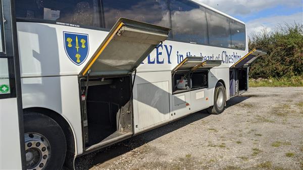 2004  Volvo B12, 70 seater, 3 point seat belts, in excellent condition, I shift transmission, MOT July, very well maintained, owner retiring