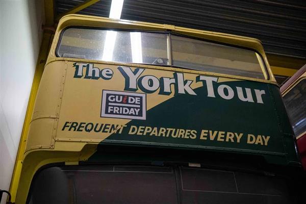 LEYLAND OPEN TOP DOUBLE DECKER IN HOLLAND LEYLAND OPEN TOP DOUBLE DECKER IN HOLLAND